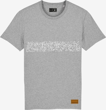 Bolzplatzkind Shirt in Grey: front