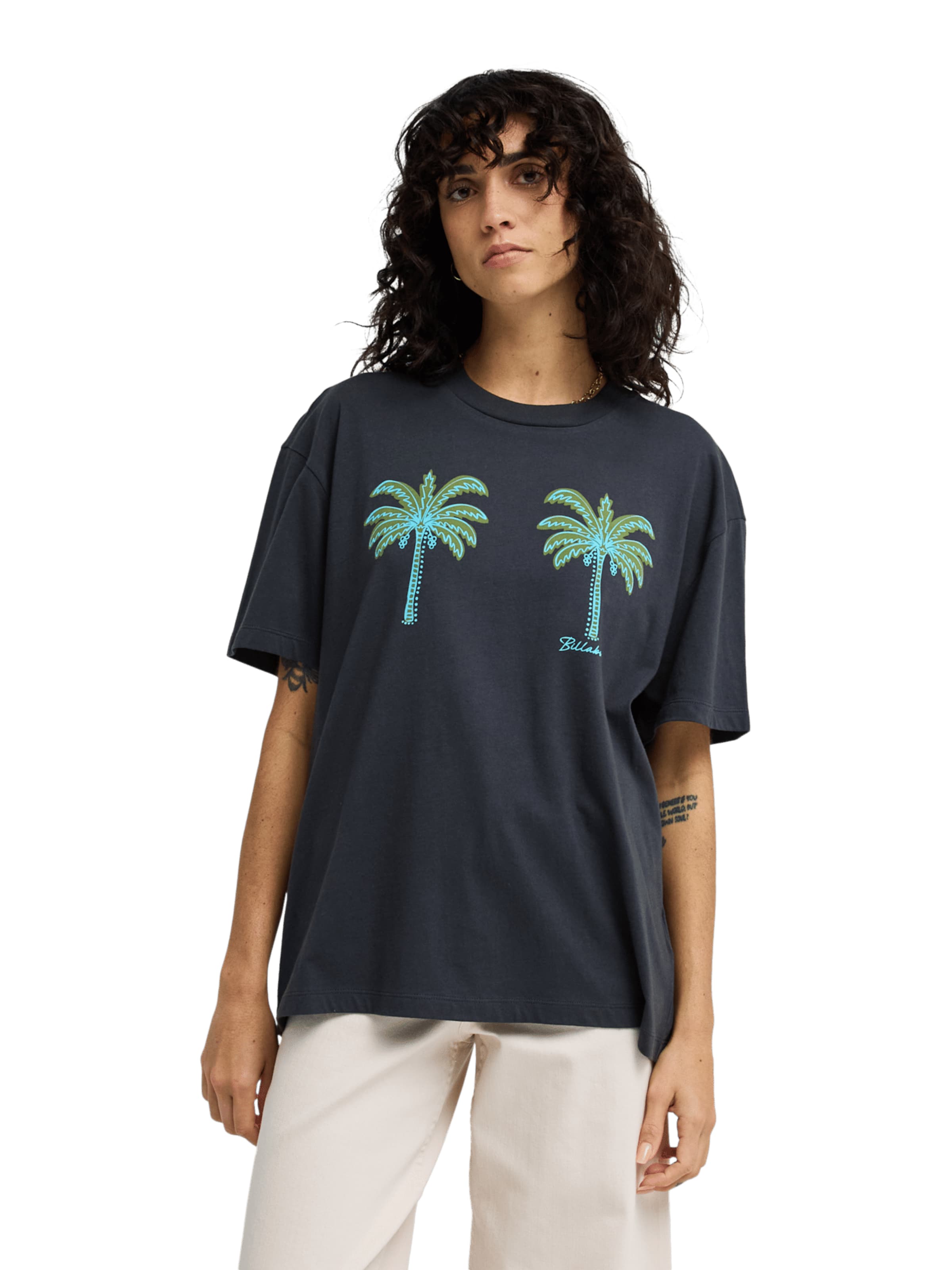 BILLABONG Shirt 'Vacation Club' in Black: front
