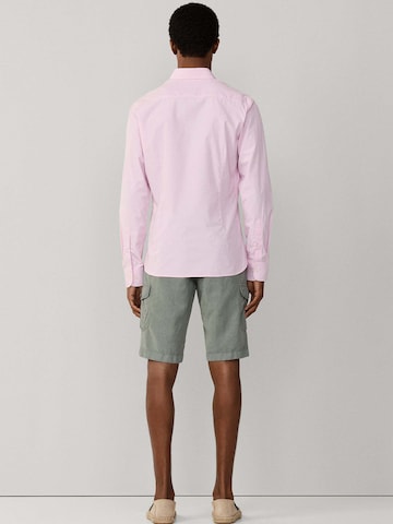 Coupe regular Chemise 'CITY' Hackett London en rose