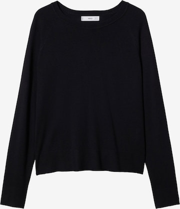 MANGO Pullover 'LUCCA' i sort: forside