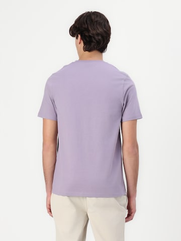Lyle & Scott Tričko – fialová