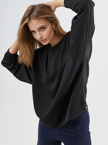 Busem Sweatshirt in Zwart