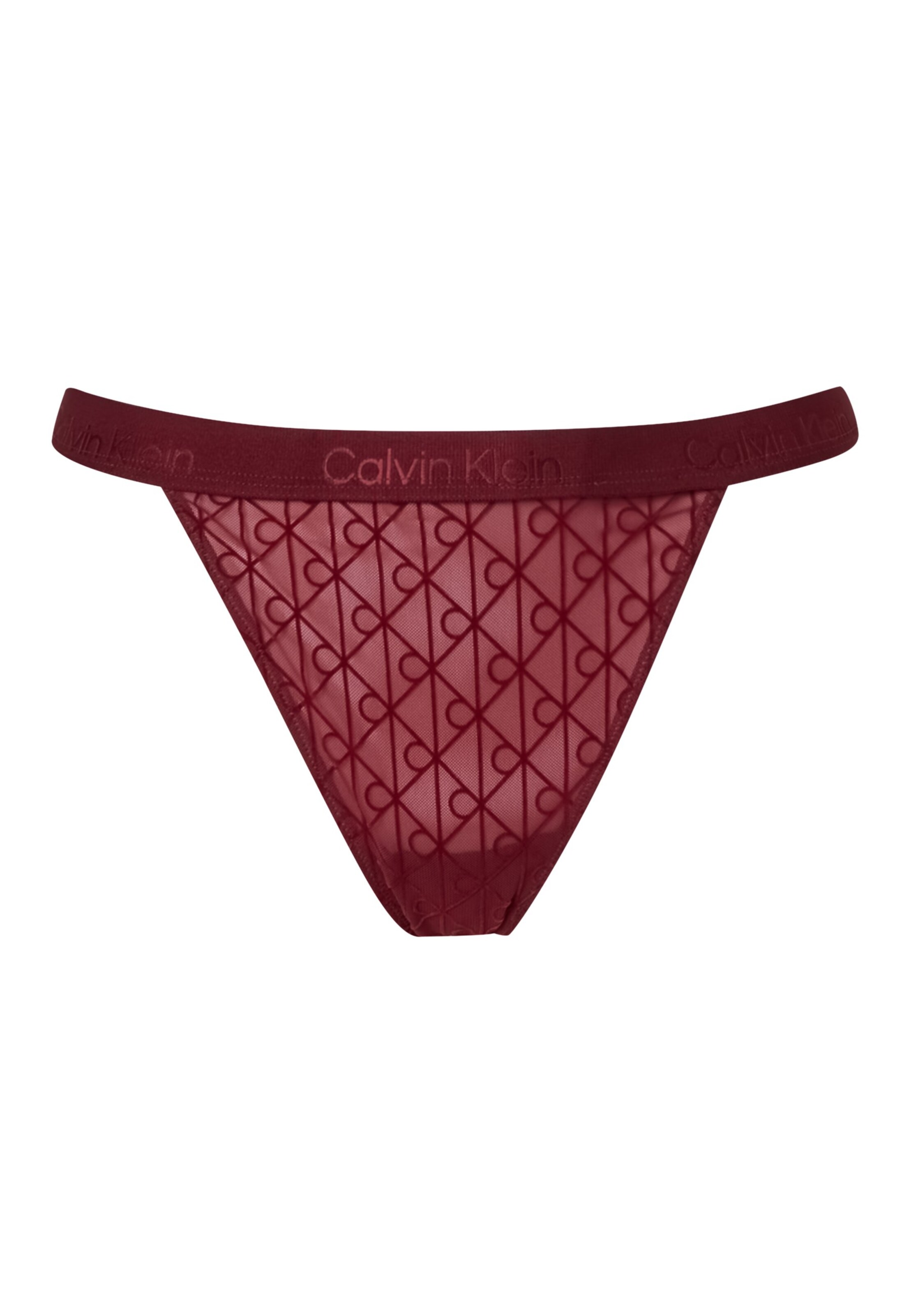 Calvin Klein Underwear Tanga – červená: přední strana