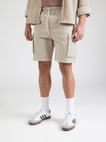 regular Pantaloni cargo di QS in beige: frontale