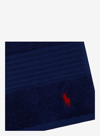 Ralph Lauren Home Shower Towel 'Polo Player' in Blue