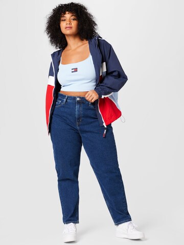 Tommy Jeans Curve Overgangsjakke 'CHICAGO' i blå