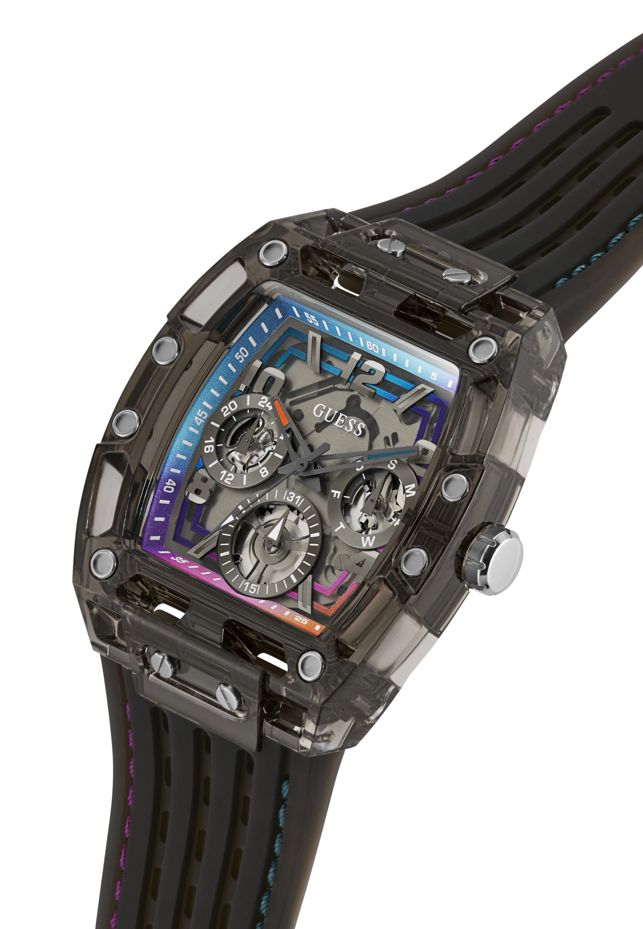 GUESS Analog watch ' PHOENIX ' in Black