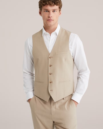 WE Fashion Regular fit Zakó - bézs: elől