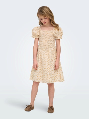 ONLY GIRLS - Vestido 'KOGERIL' en blanco