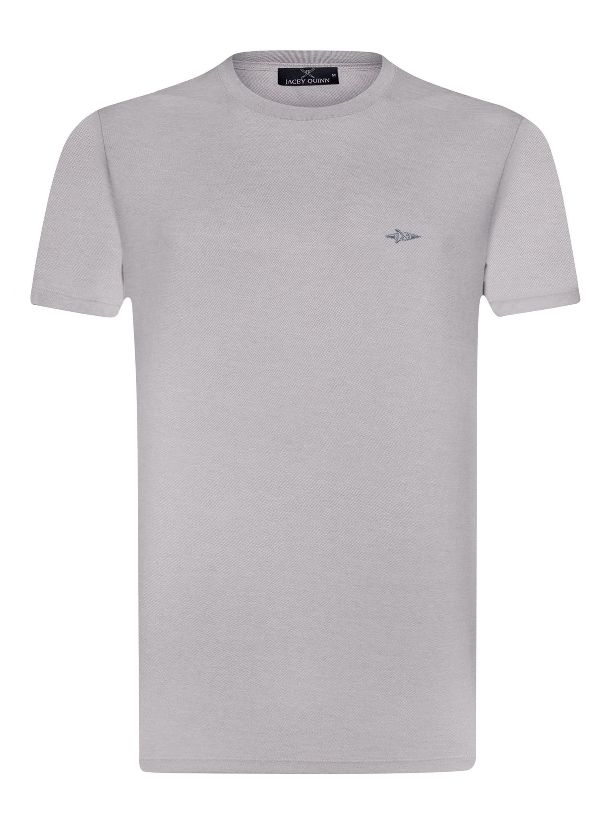 pilka Jacey Quinn Marškinėliai: priekis