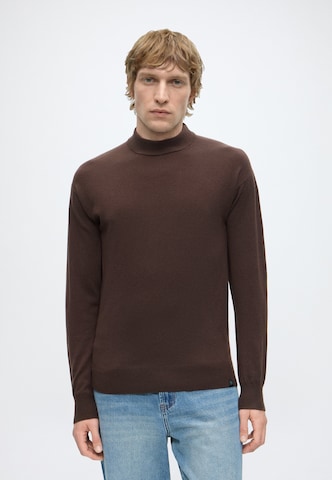 Pullover 'Seasonal Core' di SCOTCH & SODA in marrone: frontale