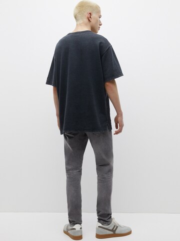 Coupe slim Jean Pull&Bear en gris