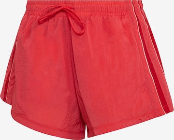sarkans ADIDAS ORIGINALS Vaļīgs piegriezums Bikses 'Santiago': no priekšpuses