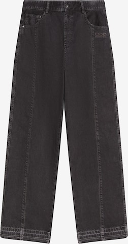 Bershka Baggy Jeans in Schwarz: Vorderseite