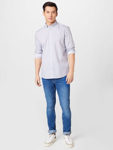 Springfield Regular fit Overhemd in Wit