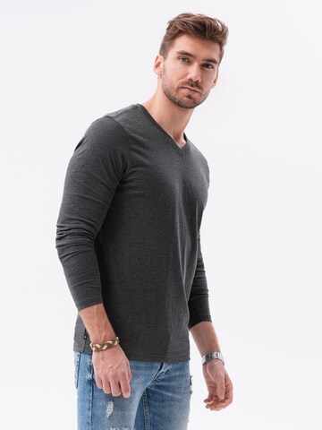 Ombre Shirt 'L136' in Grey