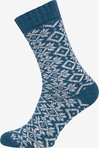HomeOfSocks Socks 'HOS455' in Green: front