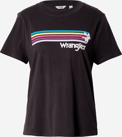 WRANGLER Majica u miks boja / crna / bijela, Pregled proizvoda