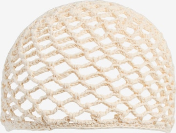 PIECES - Gorra 'PCAnnie' en blanco: frente