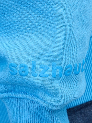 salzhaut Sweatshirt 'Floot' in Blue