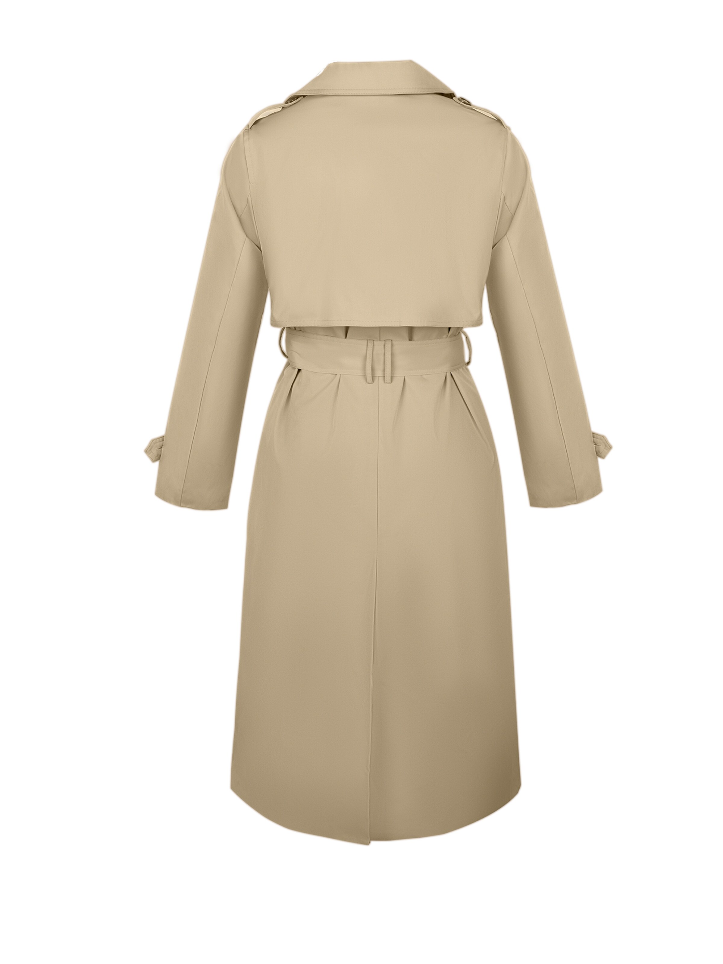 Cupshe Between-Seasons Coat 'CAA01E4H001HH' in Green