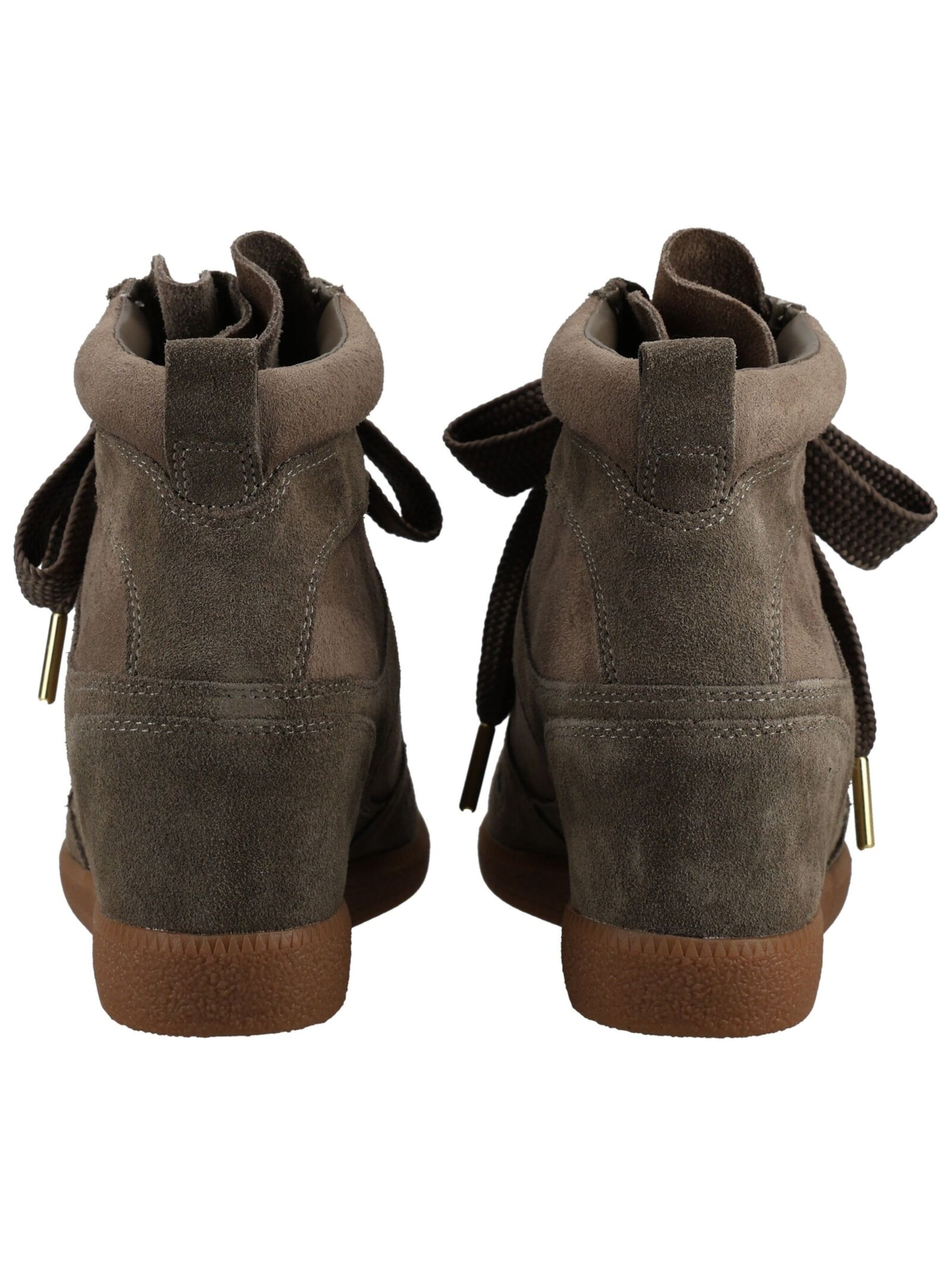 STEVE MADDEN Schnürstiefelette 'Mables' in Grau