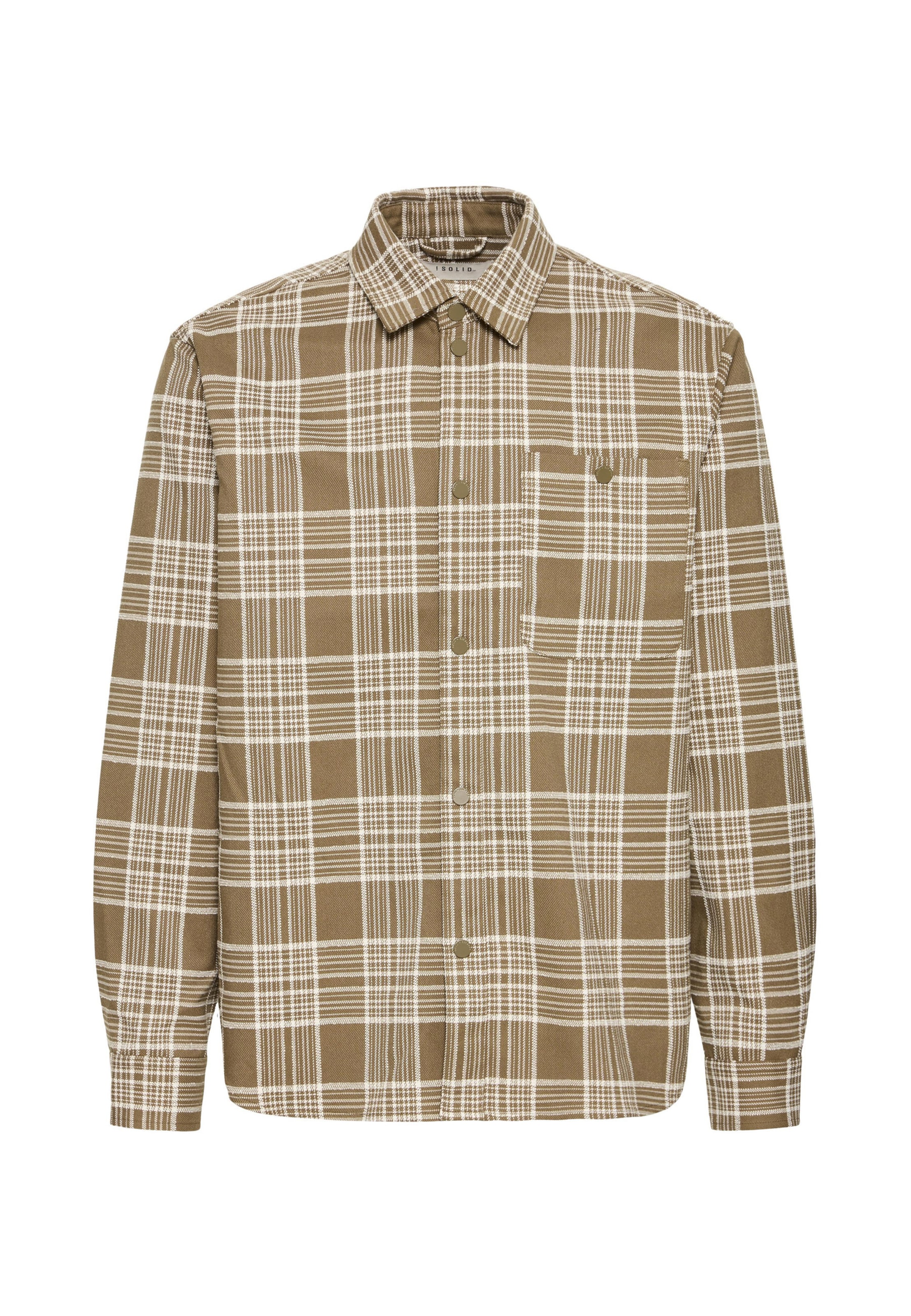 !Solid - Regular Fit Camisa 'SDVornan' em amarelo: frente