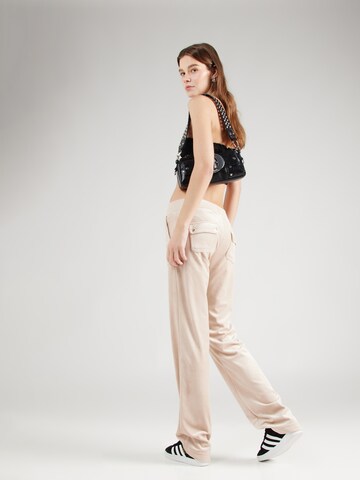 Juicy Couture Regular Trousers 'DEL RAY' in Brown