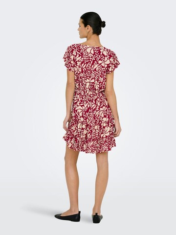 ONLY Dress 'Claudette' in Red