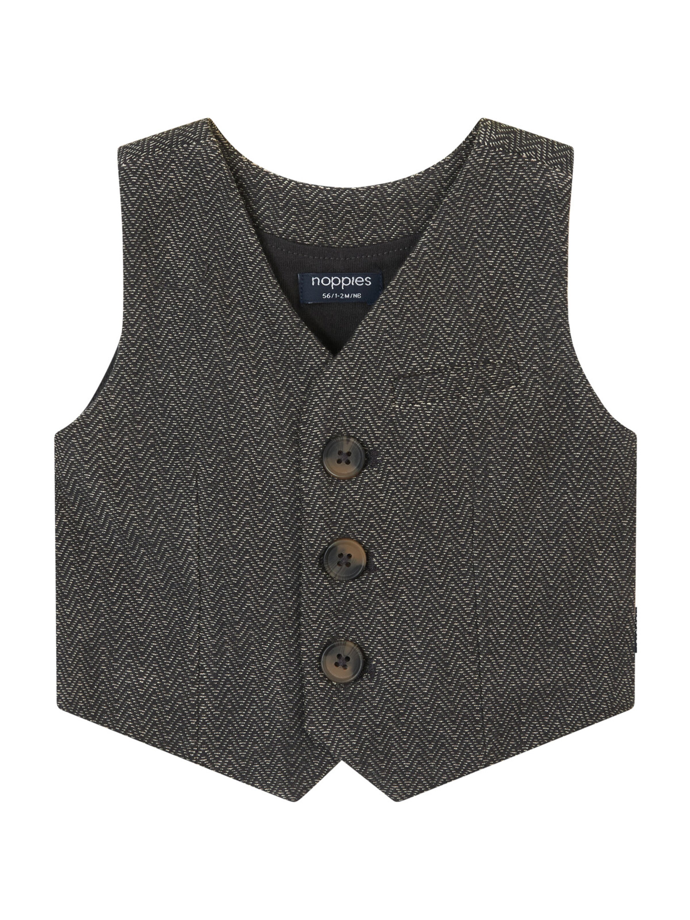 Noppies Bodywarmer 'Gaillard' in Grijs: voorkant