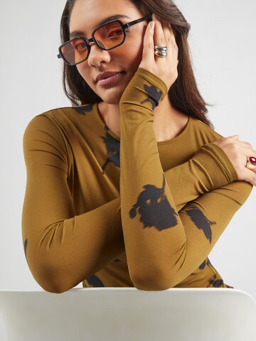 Max Mara Leisure Тениска 'EFFETTO' в зелено