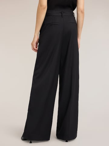 Wide Leg Pantalon MOTIVI en noir