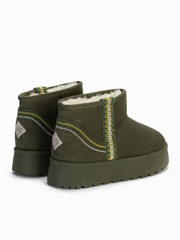 Island Boot - Botas 'SHERRY' em verde