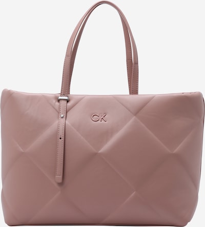 Calvin Klein "Shopper" tipa soma, krāsa - pasteļlillā, Preces skats