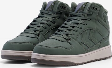 Hummel High-Top Sneakers in Green