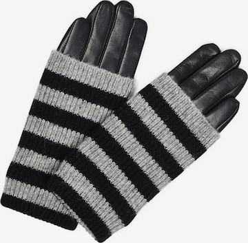 MARKBERG Full Finger Gloves in Black: front