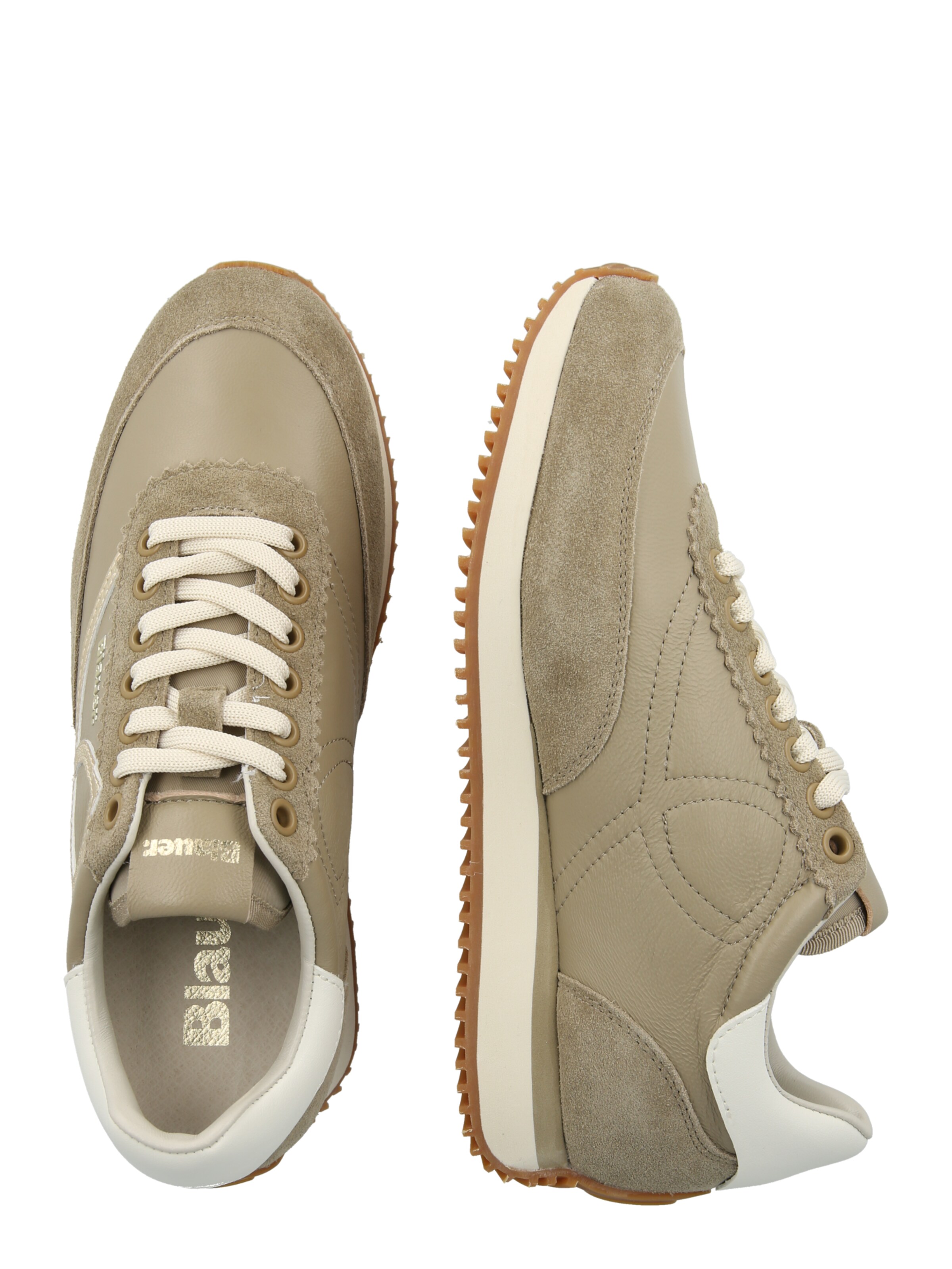 Baskets basses Blauer.USA en vert