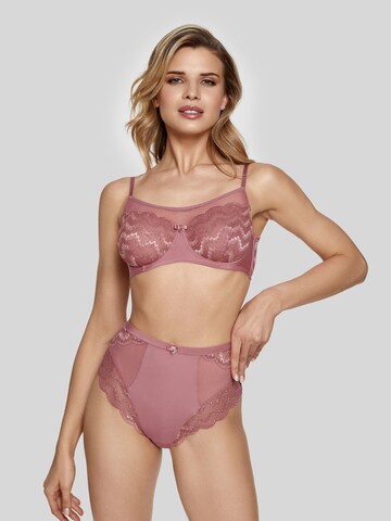 Marc & André Bralette Bra in Pink: front