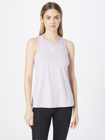 ADIDAS PERFORMANCE Sports Top 'Studio' in Grey: front