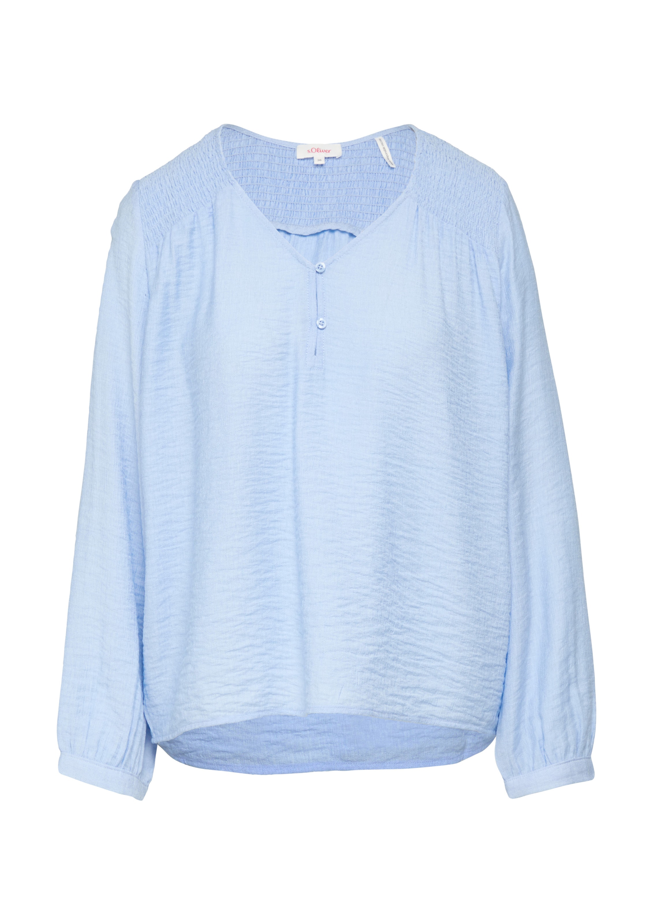 s.Oliver - Blusa em azul: frente
