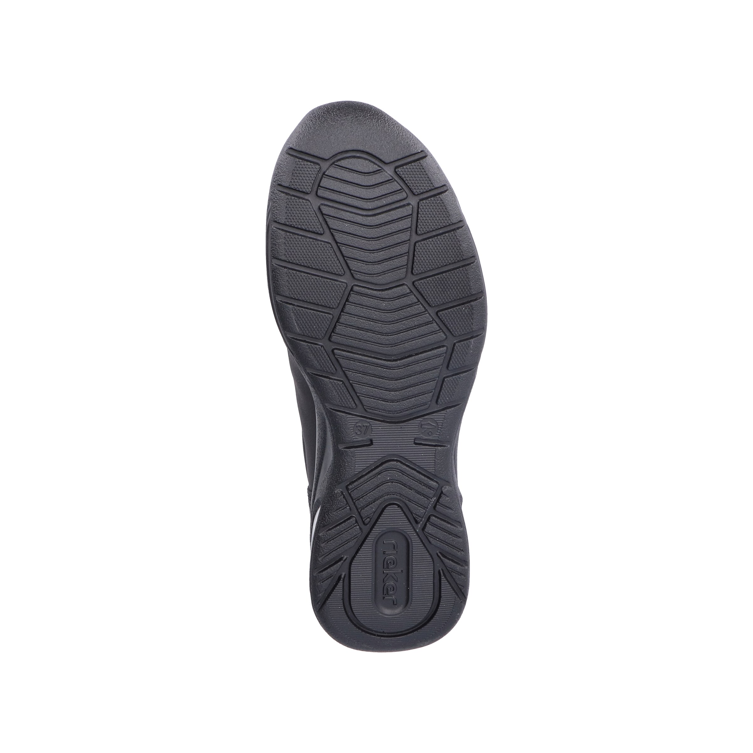 Bottines à lacets Rieker en noir