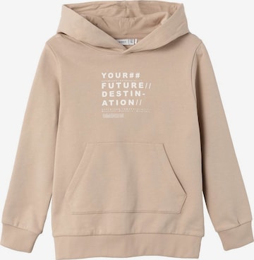 NAME IT Sweatshirt in Beige: front