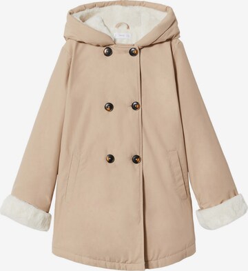 MANGO KIDS Mantel 'Dina' in Beige: predná strana