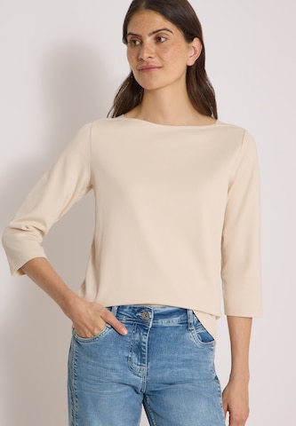 Maglietta di CECIL in beige: frontale