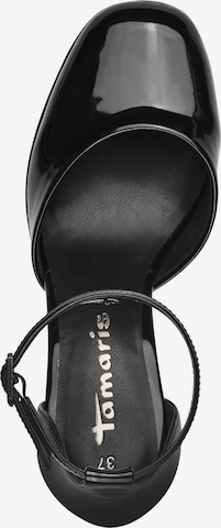 TAMARIS Γόβες slingback σε μαύρο