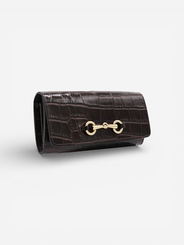 Cheval Firenze Wallet 'GRANT CROC' in Brown