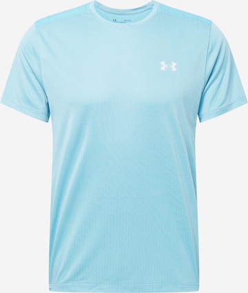UNDER ARMOUR Functioneel shirt 'UA Speed Stride 2.0 ' in Blauw: voorkant