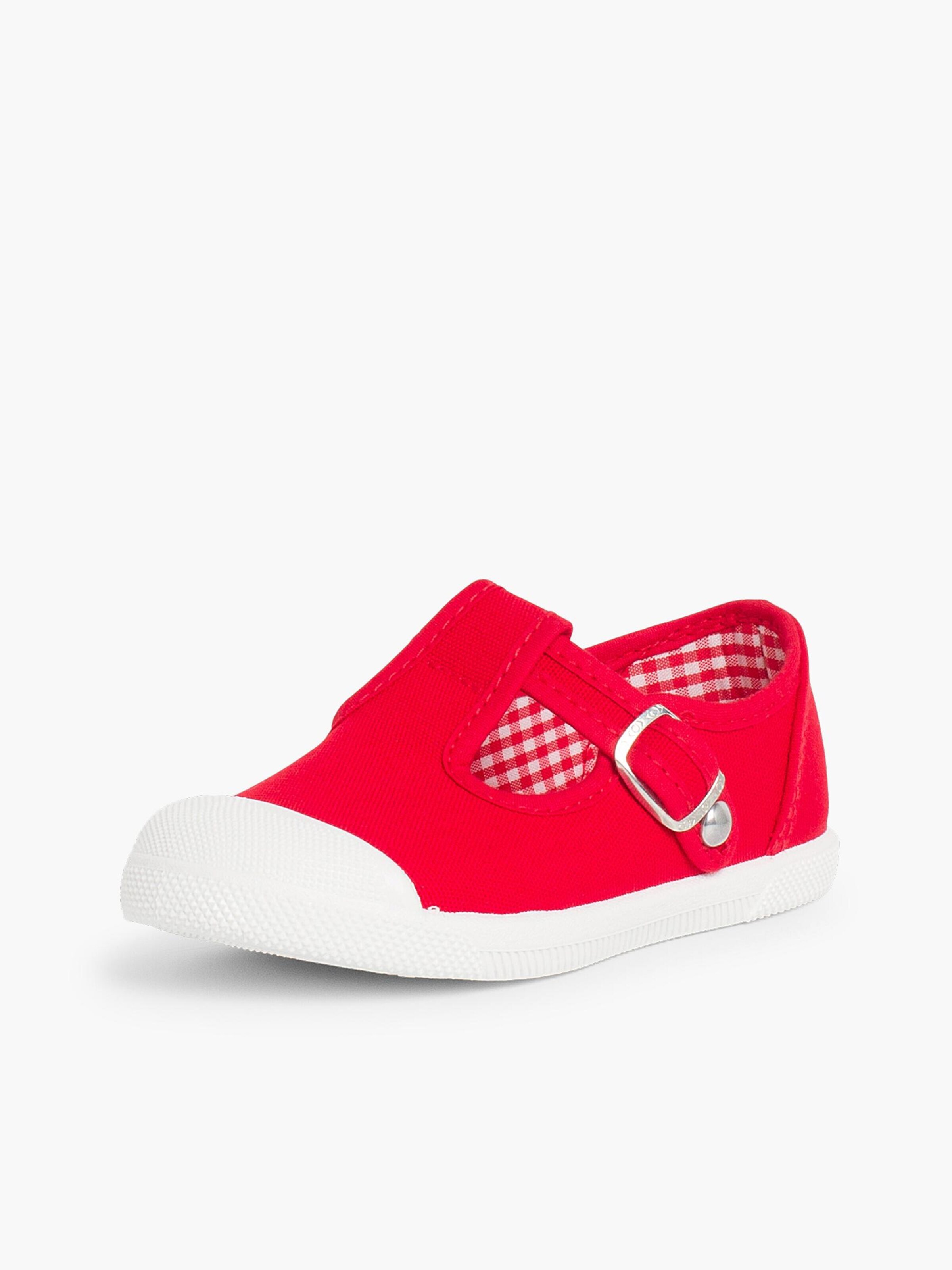 Chaussure basse Pisamonas en rouge : devant
