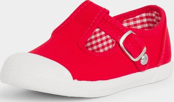 Chaussure basse Pisamonas en rouge : devant