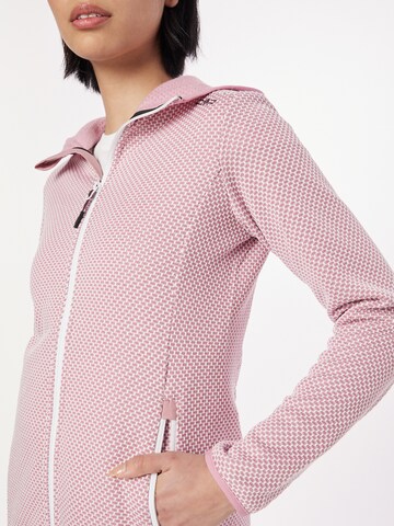 CMP Athletic Fleece Jacket in Pink